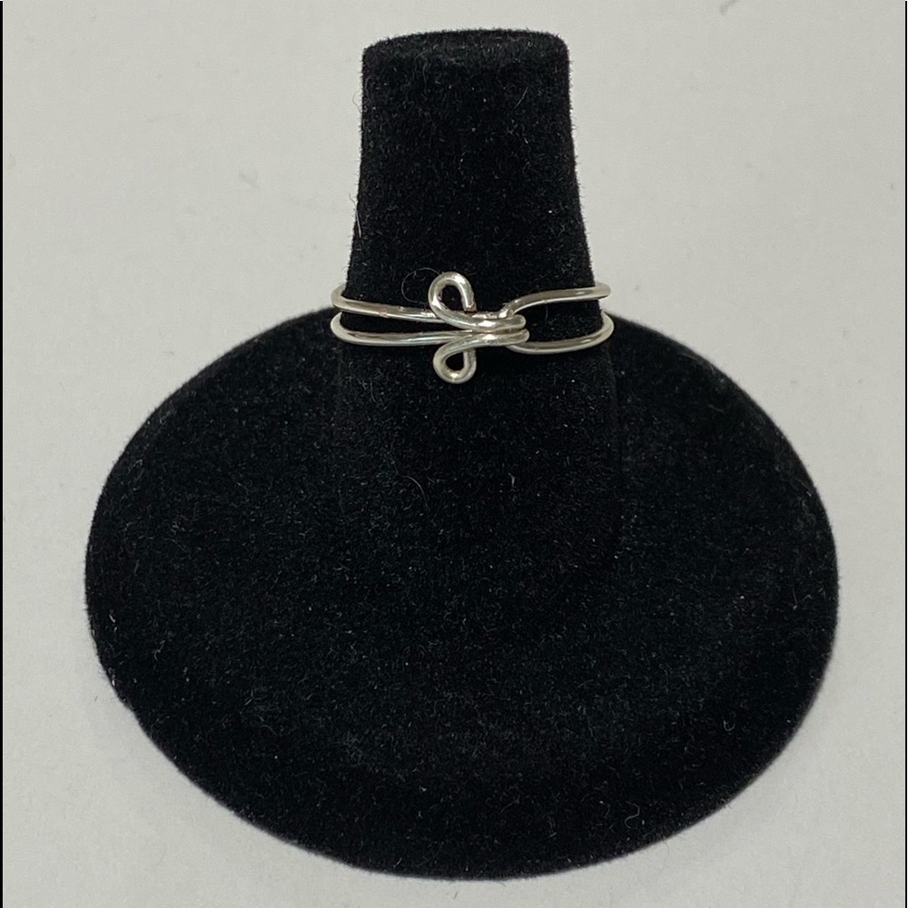 SJC Dainty Hand Formed Friendship Ring Any Size